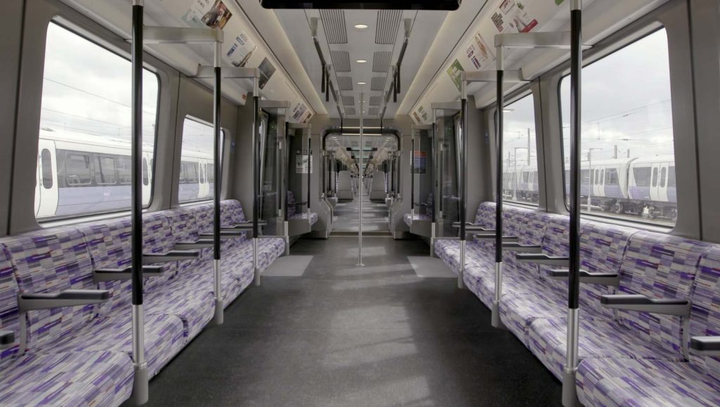 The interior of crossrail